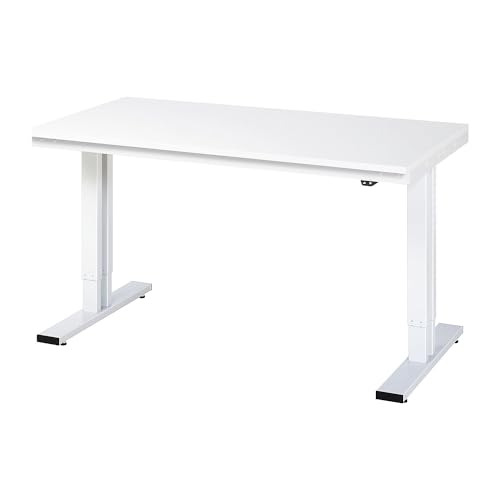 RAU 08-WT-150-080-ME - Tavolo da lavoro serie adlatus 300, colore: Grigio