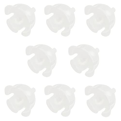 Clear Chocolate Box Holder yyangz 25PCS Transparent Plastic Round Chocolate Candy Truffle Wrappers Holders, Candy Packaging Case Flower Support Rack for Birthday Wedding Valentines Day Gift