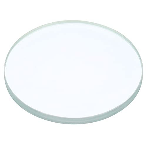 Image of PATIKIL 12 inch (300mm) Focal Length Double Concave Lens, 75mm Diameter 6mm Height Glass Optically Polished Round Edges Lens for Physics Experiment, Clear