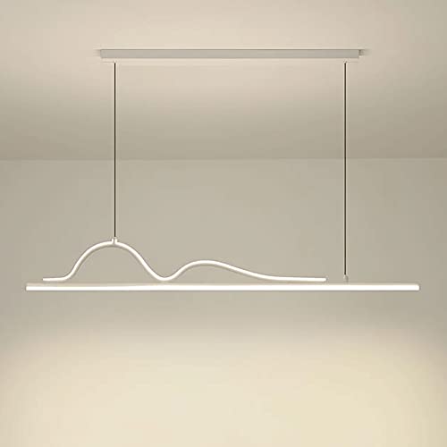 Lámpara de suspensión lineal LED para comedor sin sombras 2