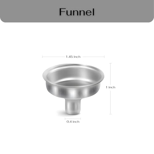 Image of Stainless Steel Hip Flask for Men & Women 8oz (236ml) - Whisky Flask Vodka Alcoholic Liquor Holder with Funnel Drinks Pocket Carrying Case - Leakproof Travel Flasks for Drinks, (Black Leather)