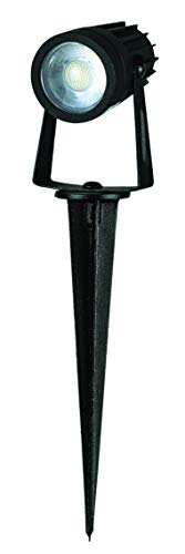 Luceco LED Decorative Outdoor Garden Single Spike Light, 3 Watts, 200 Lumen, 4000K Colour Temperature, LEXGSPK1P40-01