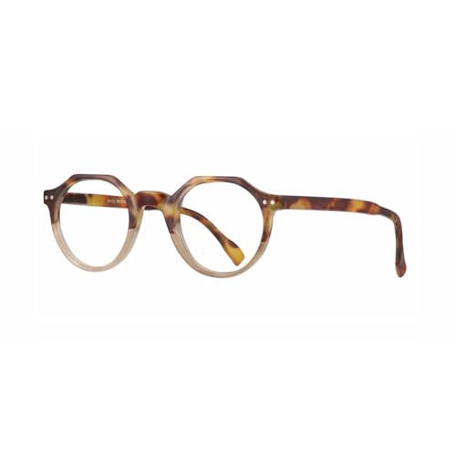 JIETIAN Gafas de Sol fotocromáticas Inteligentes Retro poligonales con Montura Ultraligera y Lentes asféricas de Resina HD para lectura/UV400,C2,+1.5