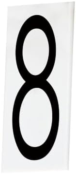 Maxim Lighting 53638WT Address - House Number 8-5 Inches Tall and 2.25 Inches Wide