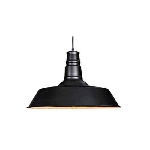 Suspension luminaire rétro E27 et plafonnier loft pour déco de restaurant