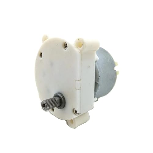 Moteur à engrenages 12V JS40-500 anti-vibration avec boîte de vitesses plastique