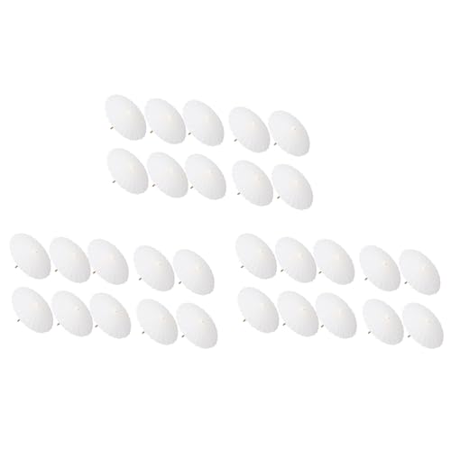 Tacdas 30 Piezas Sombrilla de Papel Paraguas de Boda Favor de Fiesta Paraguas de Bambú para Centros de Mesa de Despedida de Soltera Accesorios para Fotos 23.6 Pulgadas