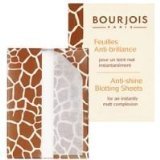Bourjois Anti-Shine Blotting Sheets 50 Non-Powdered Sheets For an Instantly matt complexion