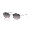 Silver / Light Grey Gradient Polarized Silver / Light Grey Gradient Polarized