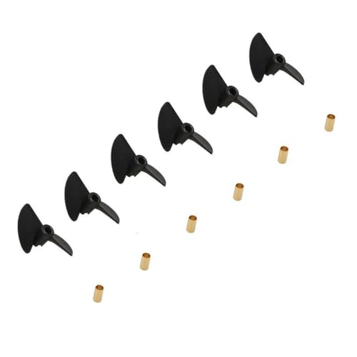 Hélice en nylon P40 38x4mm avec bague en cuivre pour propulsion RC stable