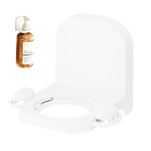 Gancho para botellas de gel de ducha, soporte para botellas de gel de ducha, soporte de montaje en pared para botella de gel de ducha, dispensador de jabón de baño, champú, sin costuras, Gancho para botellas de gel de ducha, soporte para botellas de gel de ducha, soporte de montaje en pared para botella de gel de ducha, dispensador de jabón de baño, champú, sin costuras,