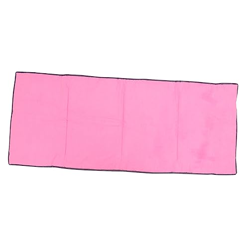 Tapis de sieste préscolaire rose et léger en velours doux