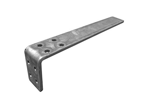 Back L Mount Countertop Bracket, Heavy Duty Contractor Grade Countertop Support Bracket, Floating Shelf Bracket, Hidden #TOP6