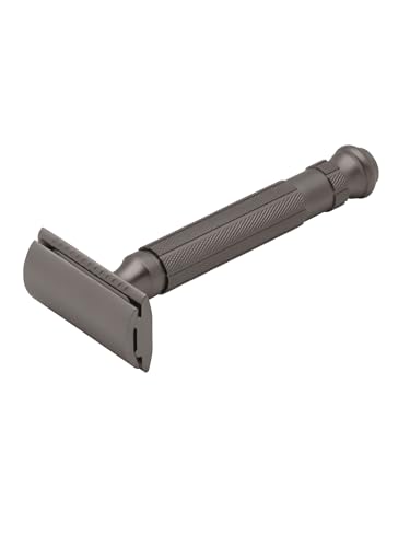 Image of Pearl Shaving Double Edge Safety Razor L-55 (Close Comb) Graphite Black