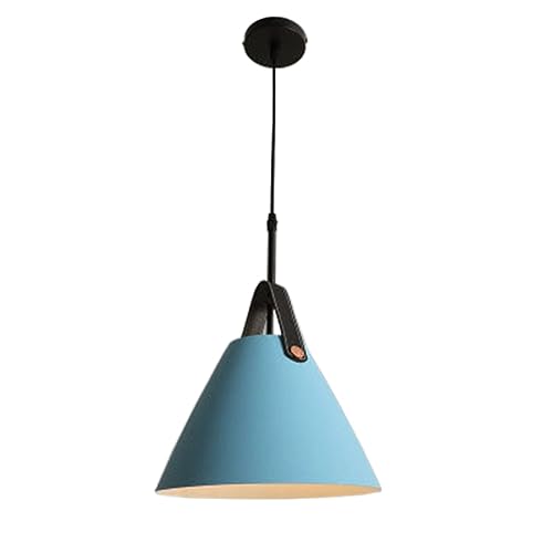 Lustre d'art minimaliste en bois et métal pour suspension cuisine