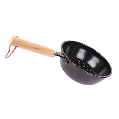 Zymoplas Charcoal Pot Basket Lighter Grill Canister BBQ Tool Bottom Hollow Pan-Shape Anti-Scald Family Dinner Camping Supplies