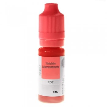 CAKE MART Schokoladenfarbe Rot, 11 ml Cover
