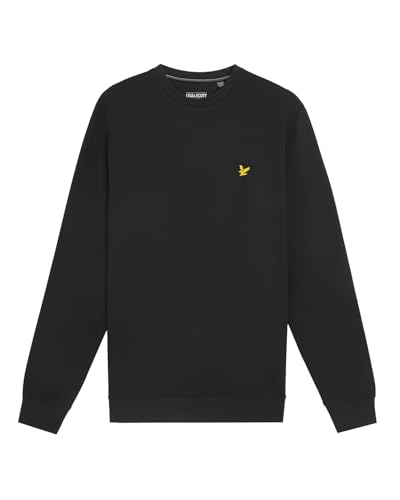 La felpa in pile Lyle & Scott Crew Neck Fly da uomo ha le seguenti caratteristiche: la felpa in pile Lyle & Scott Crew Neck Fly da uomo è un maglione sportivo e leggero, progettato per la traspirabilità e la libertà di movimento. Specifiche: Vestibilità: Regular Fit Polsini: polsini a coste, leggermente elastici sulle maniche e sull'orlo. Colore: verde. Materiale: 65% viscosa, 31% poliammide, 4% elastan