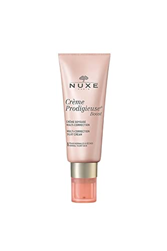 NUXE Prodigieuse Boost Self-Tanning Face adn Neck Serum with Hyaluronic Acid and 100% Natural DHA for a Gradual, Radiant Glow, 1.0 Fl Oz