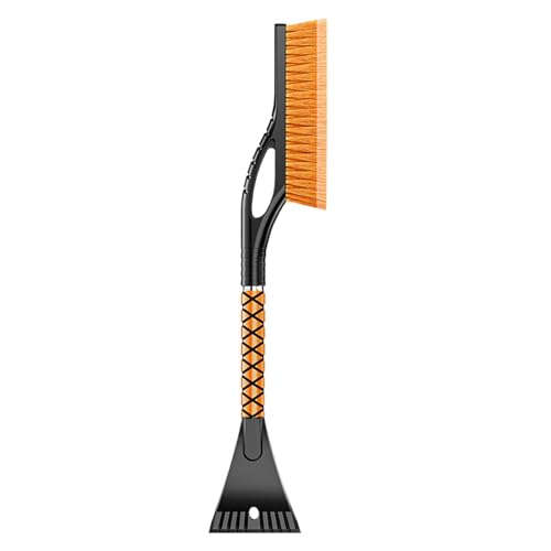 Cepillo de nieve para coche y raspador de hielo, raspador de hielo para coche | Cepillo de limpieza raspador de coche | Cepillo de nieve para coche, antihielo para cristales, raspador de gh