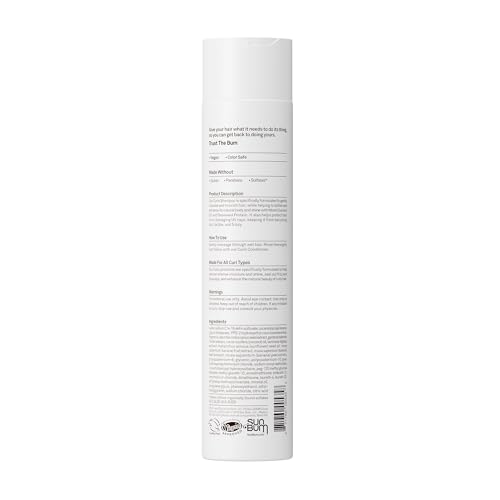 Sun Bum Curls Shampoo, Moisturizing for Wavy and Curly Hair - 10 oz - image 4