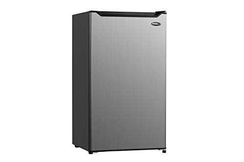 Danby DAR032B2SLM 3.2 cu. ft. Compact Fridge in Stainless Steel on Fridge.com
