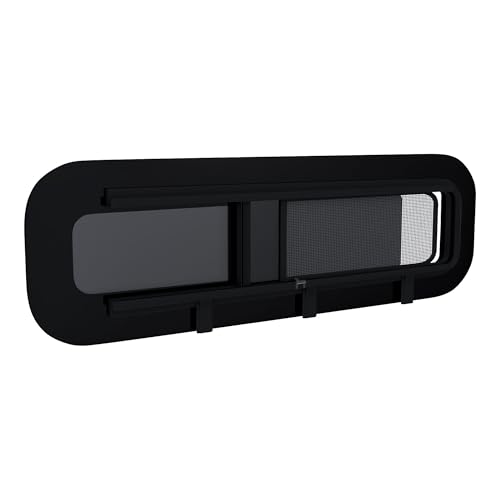 Brixwell 790mm W x 250mm H Bunk Window, Driver Side Or Passenger Side, 27-1/2' W x 7-1/2' H Cutout...