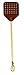 Cauff Heavy Duty Leather Fly Swatter with Wooden Handle 20 inch