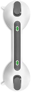 Newthinking Suction Grab Rails for Bathroom, Portable Suction Bathtub Handles with Indicator, Suction Safety Shower Grab Handles Mobility Aids for Elderly Disabled