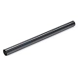 Khose Carbon Fiber Tube Replacement - Kitosun Original Hookah Accessories Exclusive Sleeves for K-Hose 100% Real Carbon Fiber Thick Sturdy & Shining (Bright Black)