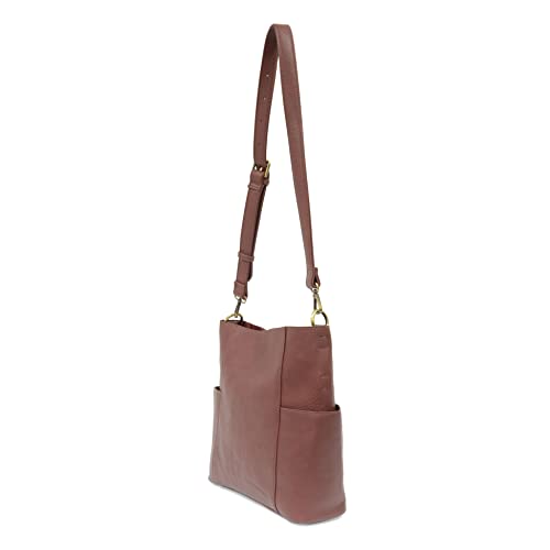 Image of Joy Susan Side-Pocket Bucket Bag: Kayleigh Crossbody
