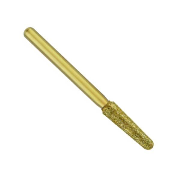 SS White 18178 Great White Z GWZ 856-021M Round End Taper Zirconia Cutting Medium Grit Diamond Burs 5/Pk
