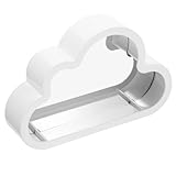 Luz con forma de nube: nuestro marco de nube DIY está diseñado para brindar una adición única y encantadora a cualquier espacio, lámpara de nube