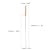Utoolmart Barbecue Skewers, Barbecue Twist String with Wooden Handle BBQ Stick Needles Outdoor Camping Outings Cooking Tools 12 Pcs