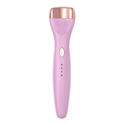 Jeenuuder Rizador de PestañAs Calentado con Empuje 5D, 3 Modos, PestañAs EléCtricas, Injerto de PestañAs, Herramienta de Maquillaje de Larga DuracióN, Visor Caliente, Rosa