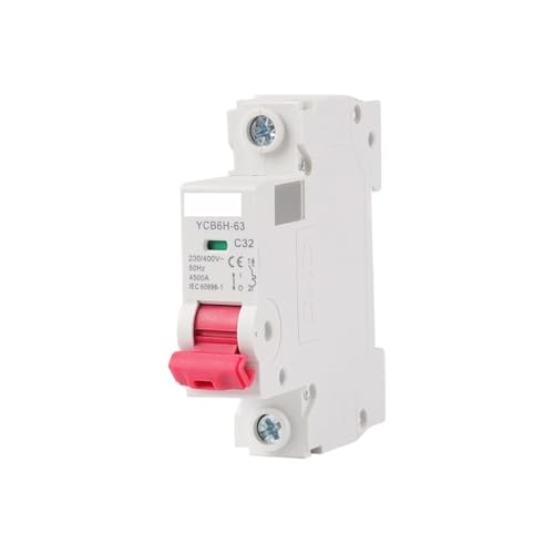 Disjoncteur 1P YCB6H-63 pour stopper les courts-circuits du tableau