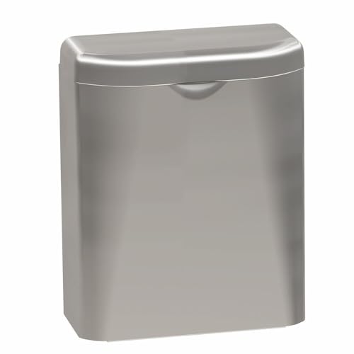 Contenedor de servilletas en acero inoxidable satinado de alta durabilidad Bradley