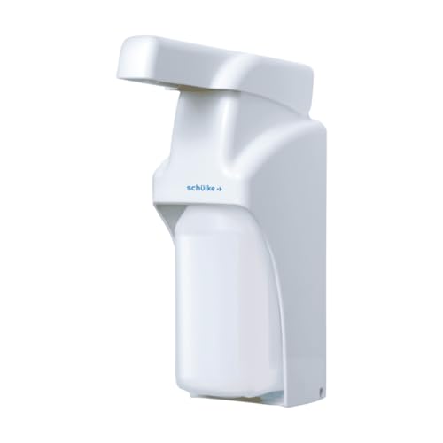 Schülke Desinfektionsmittelspender SM2 450-1000 ml | weiß | mit einstellbaren Dosierhub |Gehäuse aus Kunststoff