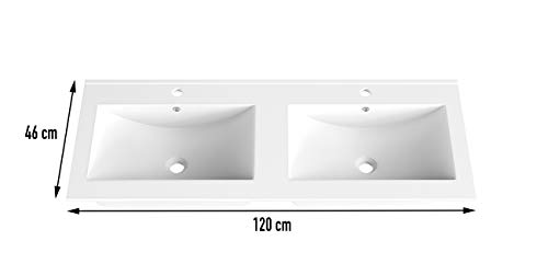 Conjunto-de-Mueble-Modelo-Ocean-2-Modulos-1-cajon-Suspendido-y-Anclado-a-Pared-Encimera-de-Porcelana-de-Doble-Seno-y-Espejo-Rectangular-para-Bano