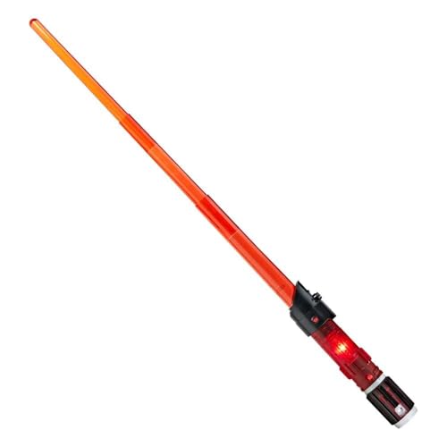 Star Wars Lightsaber Forge Kyber Core Darth Vader, Officially Licensed Red Customizable Electronic Lightsaber, Toys for 4 Year Old Boys and Girls