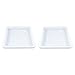 Happyyami Square Paving Mould Outdoor Flooring Outdoor Flooring Walk Maker Walk Maker 2pcs Pavement Reusable Maker Practical Concrete Cement Cement Brick Walk Maker Stepping Stone Molds