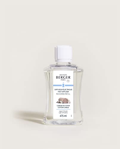 Maison Berger - Ricarica Caresse De Coton 475Ml Per Diffusore Elettrico Elettrico