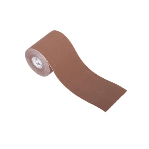 Image of Boob Tape, Instant Breast Lift, Nude Body Tape, 8 Hr Sweatproof Push Up Nipple Tape, Bra and Body Tape (5 Ft Roll)