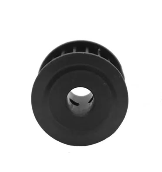 HTD 5M Timing Pulley 22 Teeth 11/16/21/27mm Width Black Steel Synchronous Belt Wheel Bore 5mm-25mm Gear(Bore 24mm,15mm)