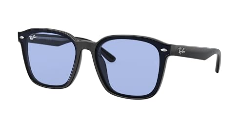 Ray-Ban RB4392D Sunglasses, Black/Blue, 66 mm - image 1