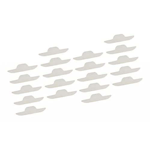 20 Pçs / pieza Colarinho de Pescoço Descartável Almofadas de Suor - à Suor E Mancha, Fortes Auto-ade