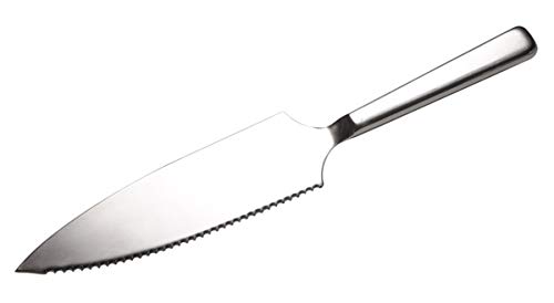 APS Tortenmesser „Classic“, Kuchenmesser, Patisseriemesser, Konditormesser, eine Kante gezahnt 15,5 cm, Edelstahl, 5 x 29 cm, 1 cm Höhe