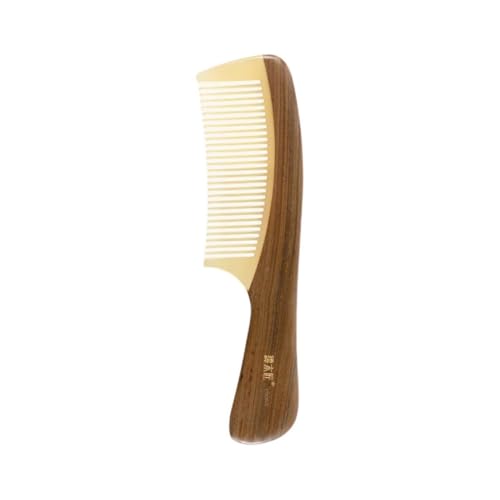 Peine de madera artesanal TAN MUJIANG 25x11.5 cm miniatura 1