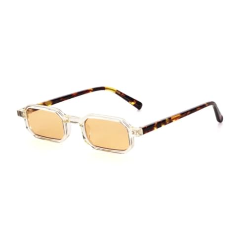 Lunettes de soleil rétro pour hommes et femmes avec monture acétate look vintage