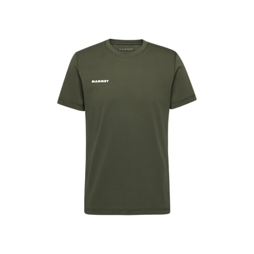 T-Shirt Outdoor Mammut Homme Classique - Haut de Randonnée en Coton Grand Confort